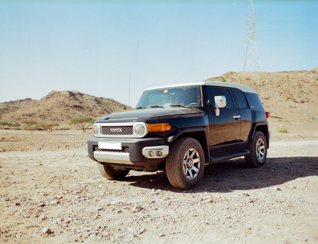 Toyota FJ Cruiser on Portra 160