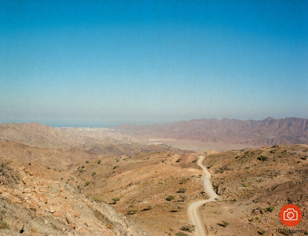 Desert landscape shot on Portra 160 with a Mamiya 645