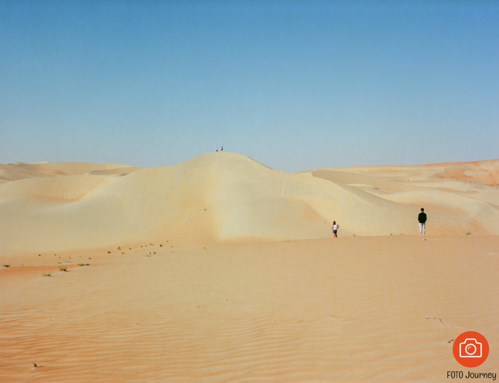 Exploring Liwa Desert, shot on Ektar 100 with a Mamiya 645