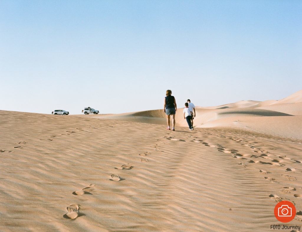 Walking in the sand, Shot on expired Portra 400 NC with a Mamiya 645